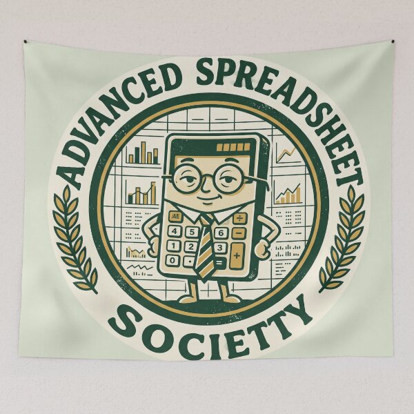 Item preview, Advanced Spreadsheet Society designed and sold by LenNo9881.