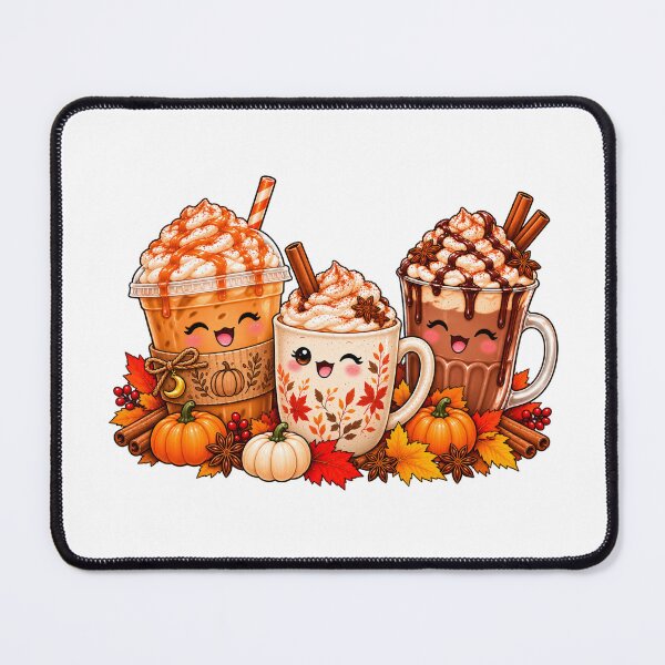 Item preview, Cute Autumn Drinks designed and sold by Seasons & Reasons.
