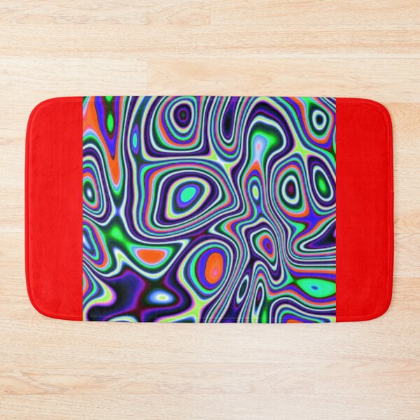 Item preview, Psychedelic Liquid Ripple Abstract designed and sold by Dew Drop Designs.