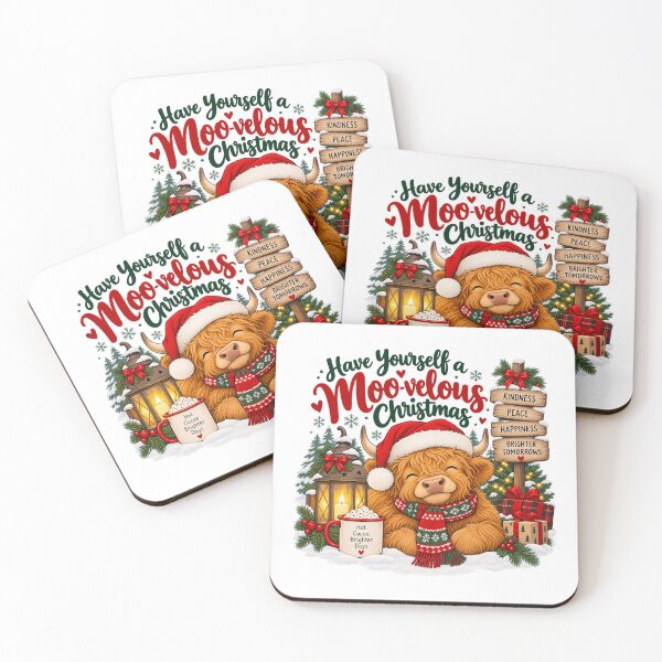 Item preview, Have Yourself a Moo-velous Christmas designed and sold by MrRares21.