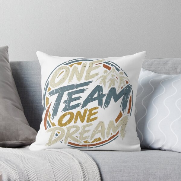 Item preview, One Team One Dream Inspirational Teamwork Art designed and sold by wtalat123.