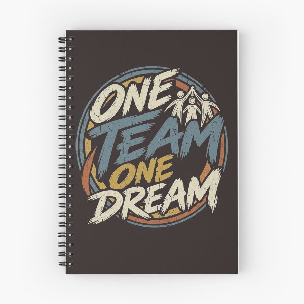 Item preview, One Team One Dream Inspirational Teamwork Art designed and sold by wtalat123.