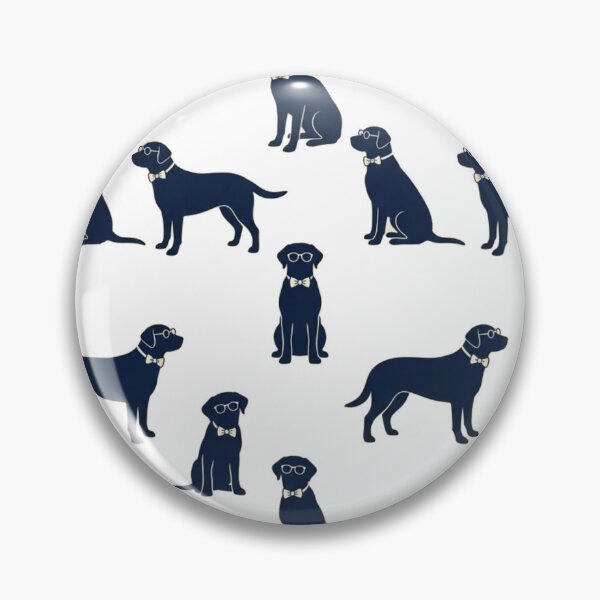 Item preview, Hipster Labradors – Stylish Pattern of Dogs with Bow Tie designed and sold by Goodthingstree.