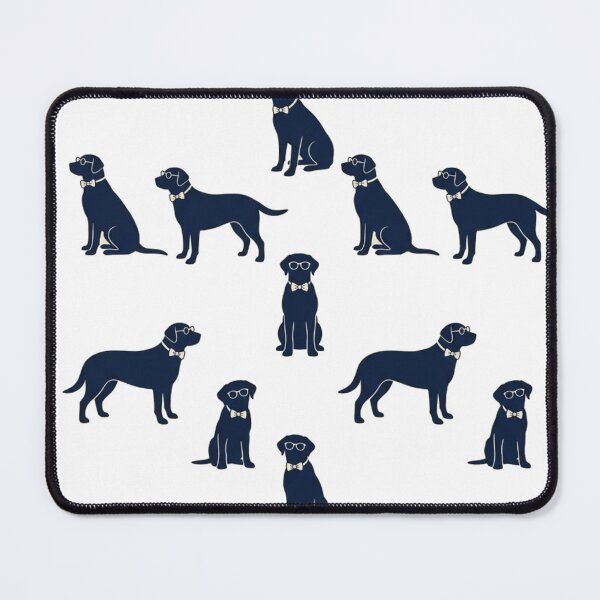 Item preview, Hipster Labradors – Stylish Pattern of Dogs with Bow Tie designed and sold by Goodthingstree.