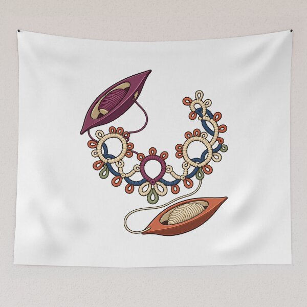 Item preview, Shuttle Tatting Picot Lace Loop designed and sold by Philippa Shop.