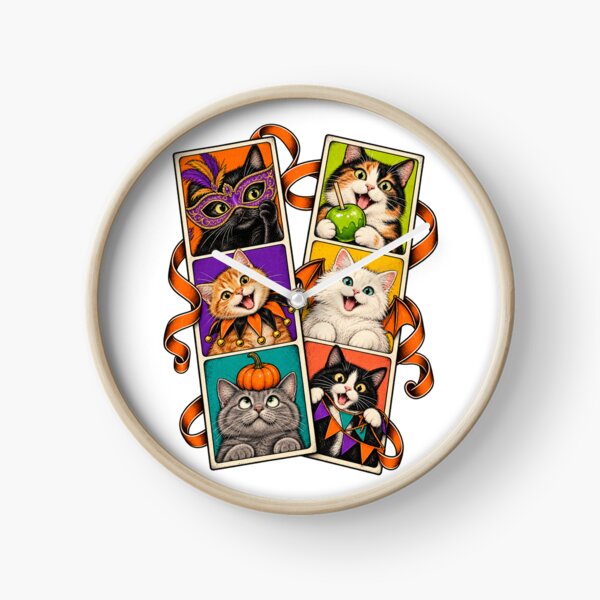 Item preview, Halloween Cat Photo Booth – Vintage Carnival designed and sold by MD Sweet.