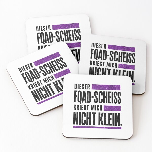 Item preview, This FQAD crap won't get me down! designed and sold by Small Revolutions.