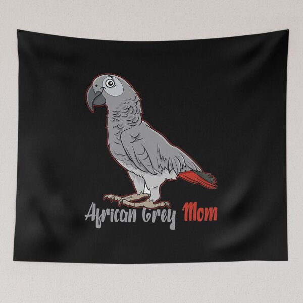 Item preview, African Grey Parrot Psittacus Bird (36) designed and sold by DistortedDemon.