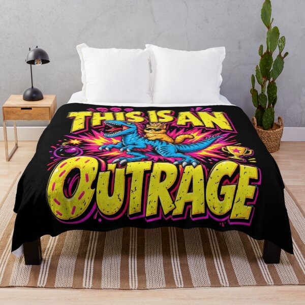 Item preview, This Is An Outrage Dungeon Crawler Carl Meme designed and sold by narumpellent.