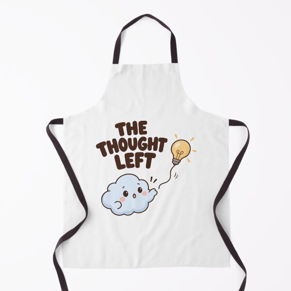 Item preview, The Thought Left – ADHD Brain Humor designed and sold by CleanDecor.