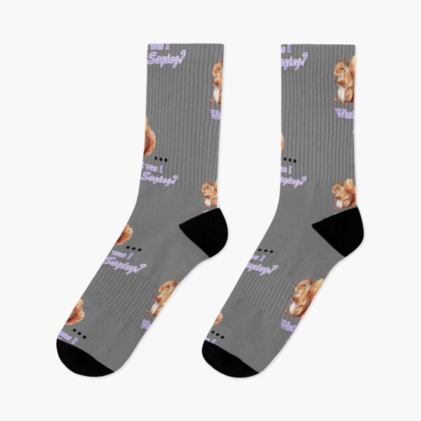 Item preview, What Was I Saying Squirrel Funny ADHD Brain Distraction Meme designed and sold by THMKagutsuchi.
