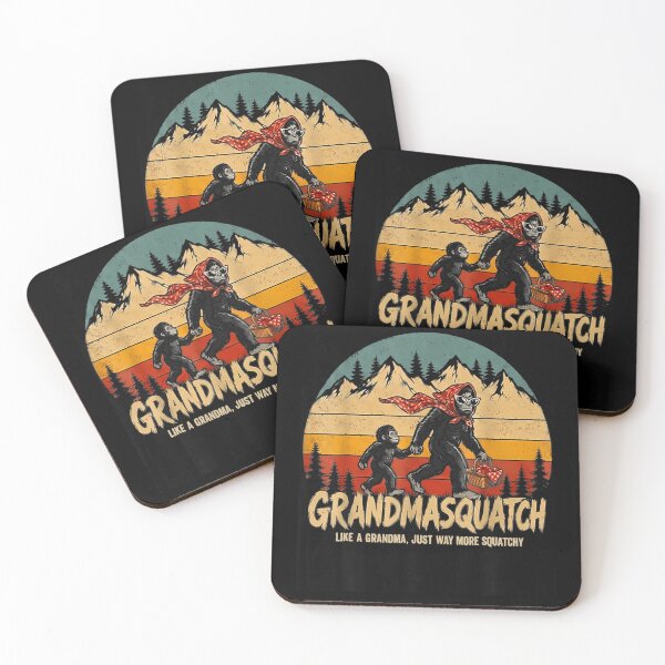 Item preview, Grandmasquatch Retro Bigfoot Graphic designed and sold by Alzasshop.