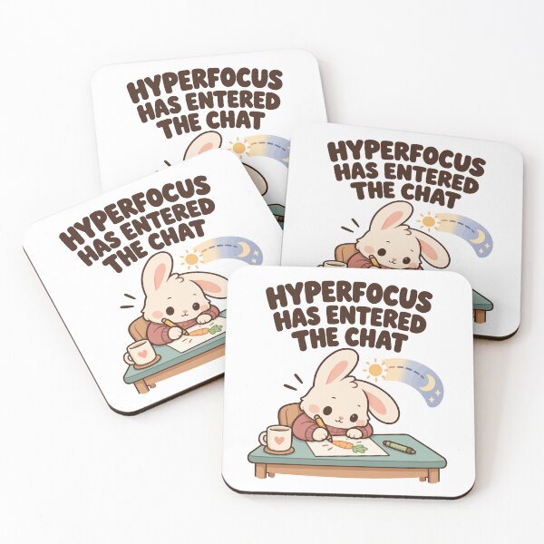 Item preview, Hyperfocus Has Entered the Chat – ADHD Humor designed and sold by CleanDecor.