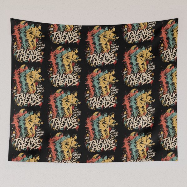Item preview, Talking Heads Stop Making Sense 1984 Vintage New Wave Art designed and sold by pepperin7x01.