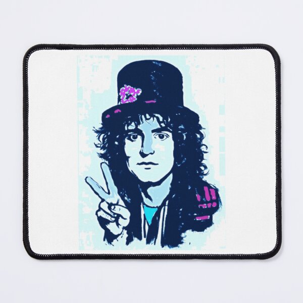 Item preview, Marc Bolan T Rex Blue Hat Portrait Design designed and sold by VictorKnott238.