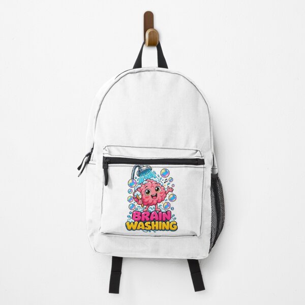 Item preview, Brain Washing Funny Pink Brain Pun designed and sold by Flamocha.