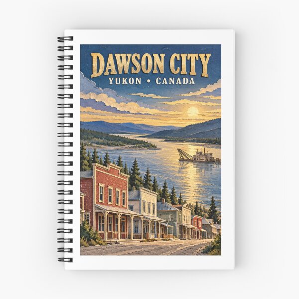 Item preview, Dawson City - Yukon - Canada designed and sold by GoodOldVintage.