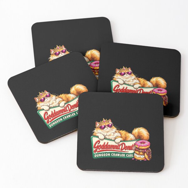 Item preview, Princess Donut Goddammit Donut , Dungeon Crawler Carl, Fantasy Book Reader Geeky Cat Lover, Donut Holes this is an outrage designed and sold by narumpellent.