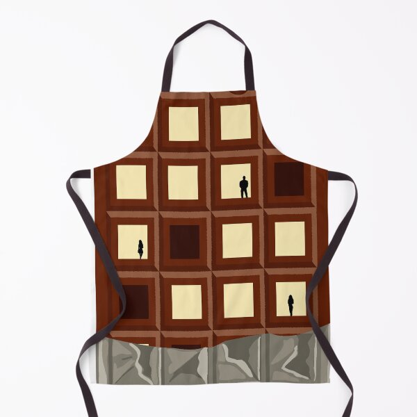 Item preview, Chocolate Bar with Human Silhouettes designed and sold by picklesnake.
