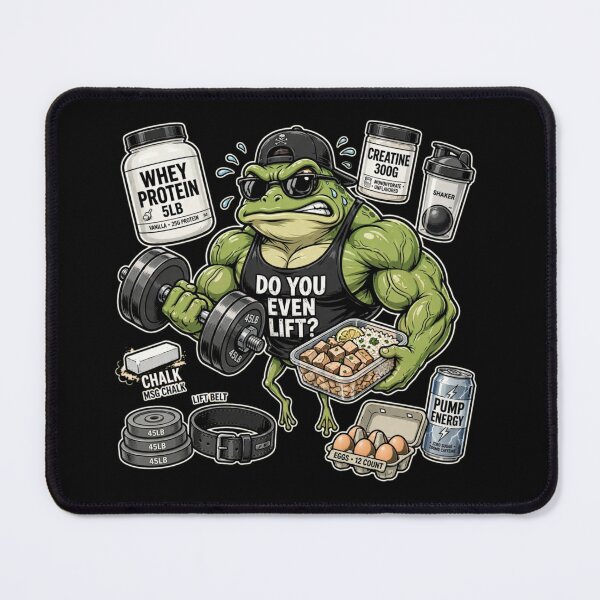 Item preview, Funny Gym Bro Frog Shirt Do You Even Lift - Frog Fitness Workout designed and sold by StrongEveryDayStore.