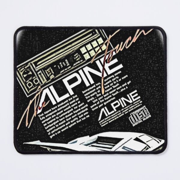 Item preview, Alpine Stereo Graphic Art Poster designed and sold by mtvintageapparel.