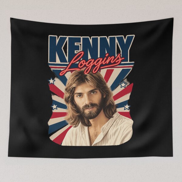 Item preview, Kenny Loggins Vintage Portrait designed and sold by Kroma-Totem.