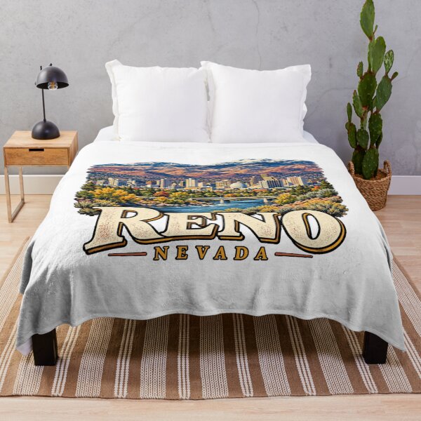 Item preview, Vintage Reno Nevada Travel Souvenir Landmark Gift designed and sold by MichaeIRellov.