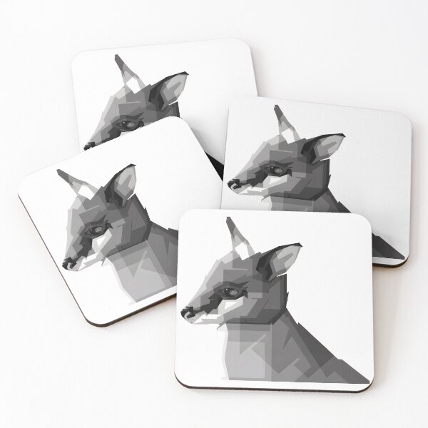Item preview, kangoroo child grayscale designed and sold by dalemondfeloran.