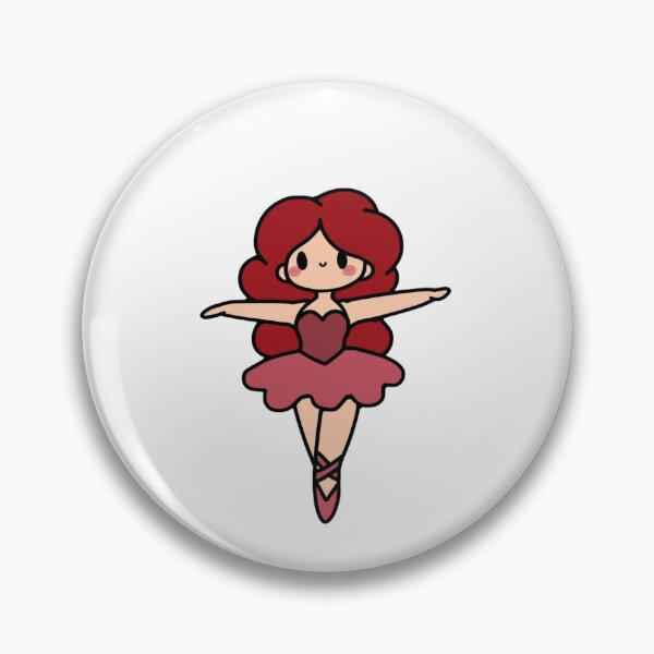 Item preview, Red head Ballerina  designed and sold by MendaciousMina.