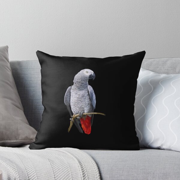 Item preview, African Grey Parrot Psittacus Bird (38) designed and sold by DavetteJungle.