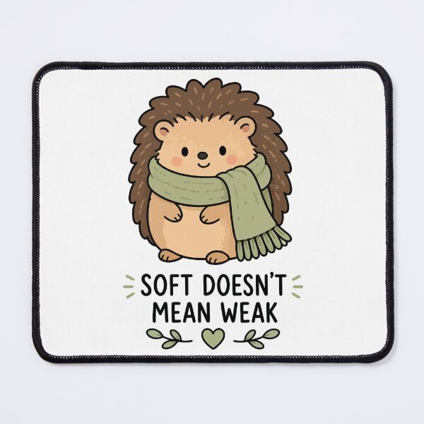 Item preview, Soft Doesn't Mean Weak – Gentle Strength designed and sold by CleanDecor.