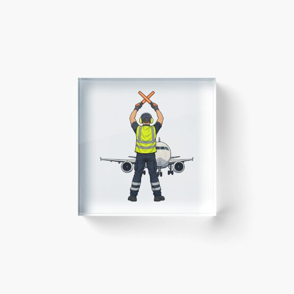 Item preview, Airport Ground Marshal Signal Wands designed and sold by Philippa Shop.
