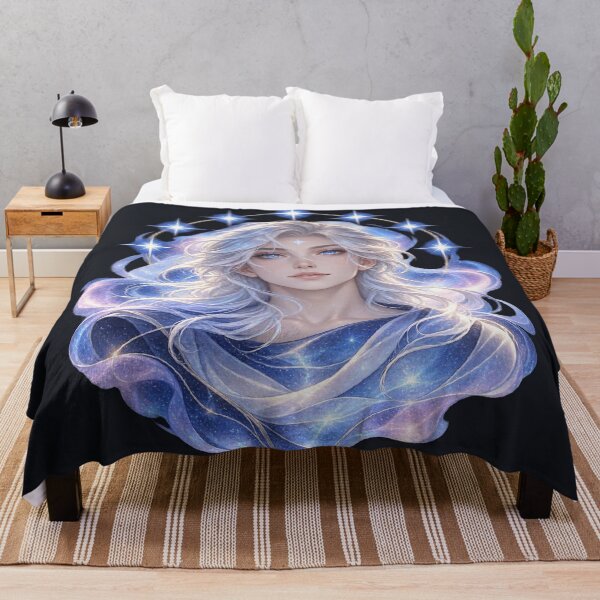 Item preview, Pleiadian Starseed – Ethereal Celestial Art designed and sold by Alcyone-Blue.