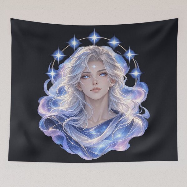 Item preview, Pleiadian Starseed – Ethereal Celestial Art designed and sold by Alcyone-Blue.