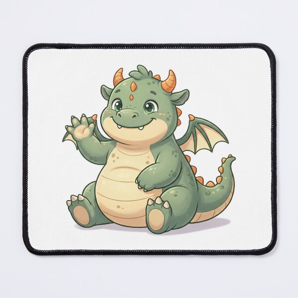 Aperçu de l'œuvre Matcha le mignon bébé dragon - Coucou créée et vendue par VFXguy.