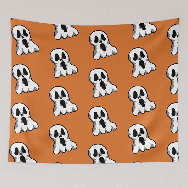 Item preview, Pegatinas de pequeños fantasmas: Grito designed and sold by ColtrainBlue.