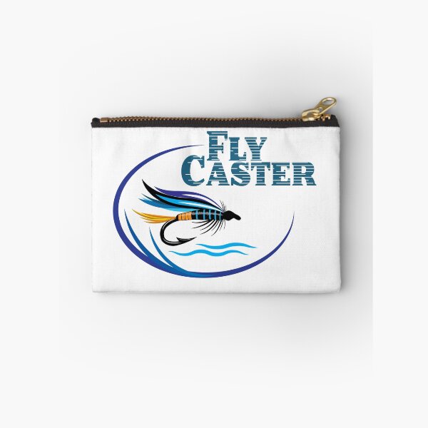 Item preview, Fly Caster trout fishing streamer fly logo. designed and sold by Art-Horizon.