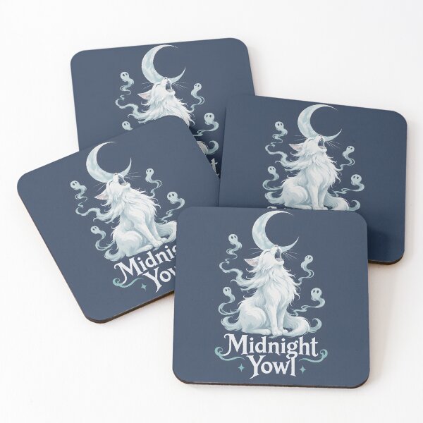 Item preview, Midnight Yowl Banshee Cat Spooky Folklore Halloween designed and sold by Glitchart66.