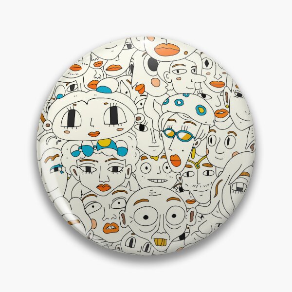 Item preview, Faces on and above faces designed and sold by Zwiebelritter.