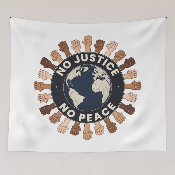 Item preview, No Justice No Peace designed and sold by Sour Kawaii.