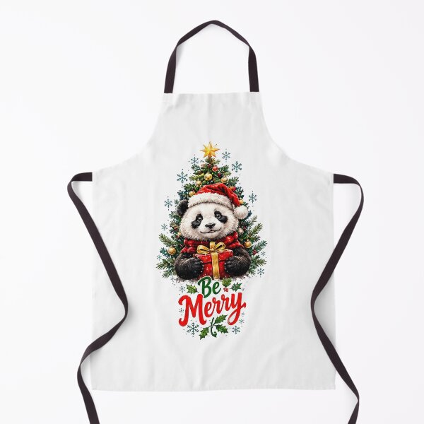 Item preview, Be Merry Christmas Panda designed and sold by Sovereign Supply Co..