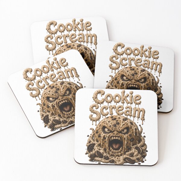 Item preview, Cookie Scream - Scary Cookie Creature Funny Horror Food Art designed and sold by HorrorWorldWeb.