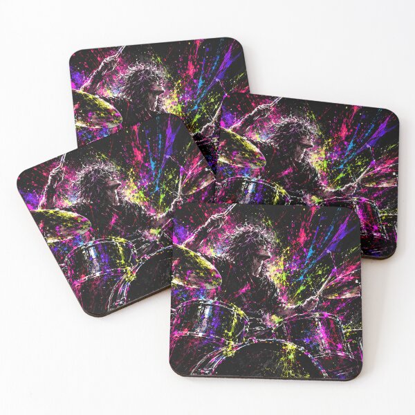 Item preview, Dynamic Cyberpunk Drummer Paint Splatter designed and sold by PORTE DE ESPERANCE.