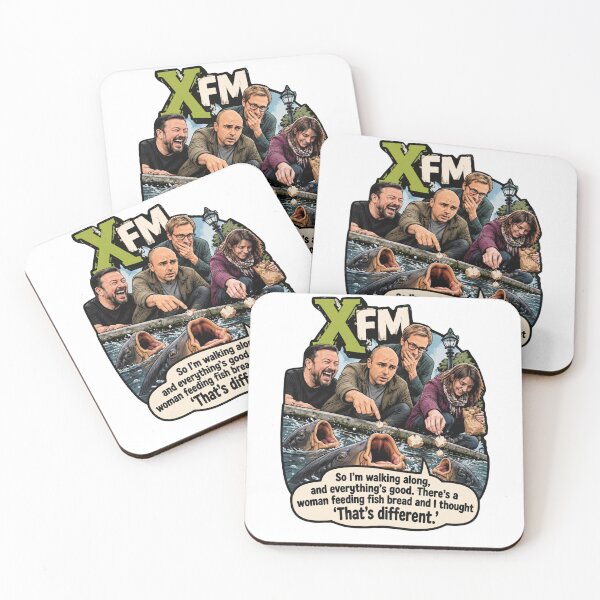 Item preview, XFM - Ricky Gervais Show: Memorable Moments - Karl sees Woman feeding fish bread. designed and sold by LoveSomethingDifferent.