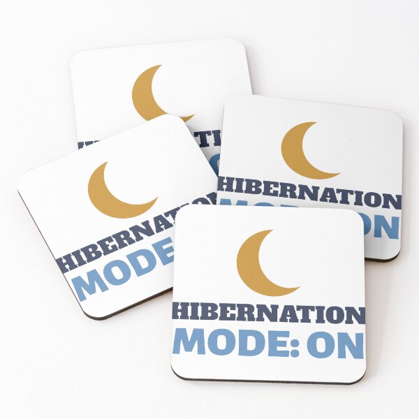 Item preview, Hibernation Mode On Cozy Winter Moon designed and sold by snarkbin.