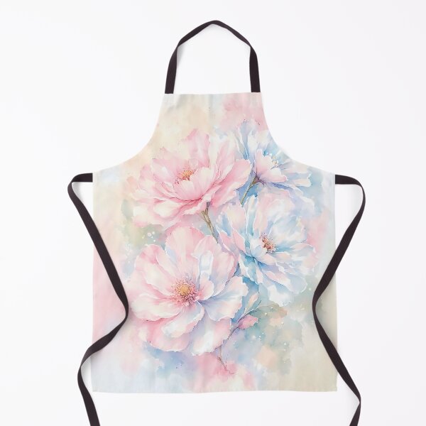 Item preview, Copy of Pastel Peony Dreams Watercolor Bouquet designed and sold by ZHD Home Decor - Apparel - Accessories.