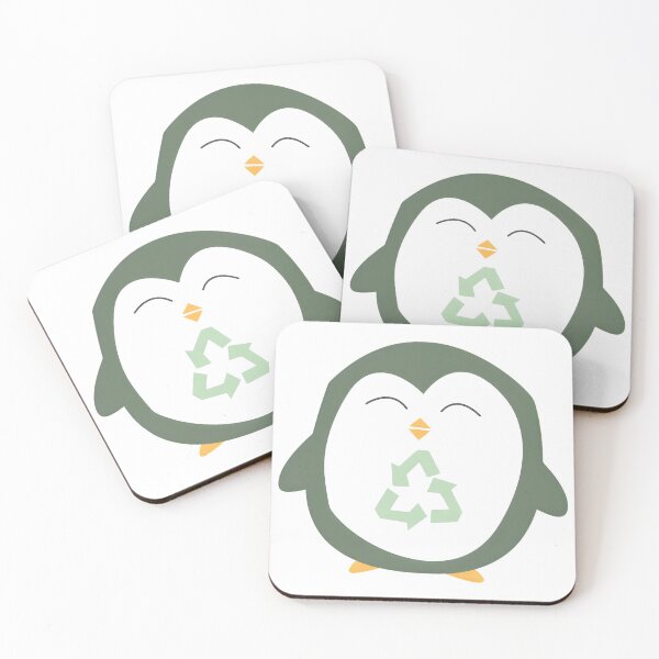 Item preview, Happy Recycle Penguin designed and sold by danreiusororier.