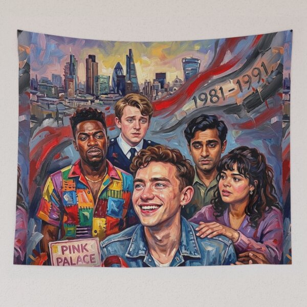 Item preview, It's a Sin Drama Fine Art Tribute designed and sold by Art's Diner.