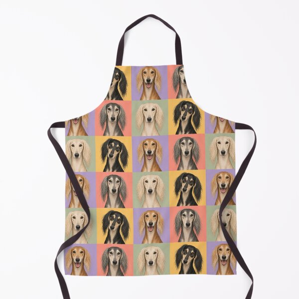 Item preview, I Love Salukis - Sighthound Portrait Pop Art designed and sold by pixiedustpaint.