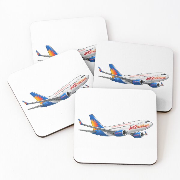 Item preview, Jet2Holidays Cute Animated Boeing 737 Sticker designed and sold by Aviation Sticker Shop.